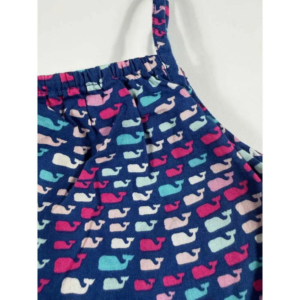 Vineyard Vines for Target Whale Print Tiered Romper 12 Months